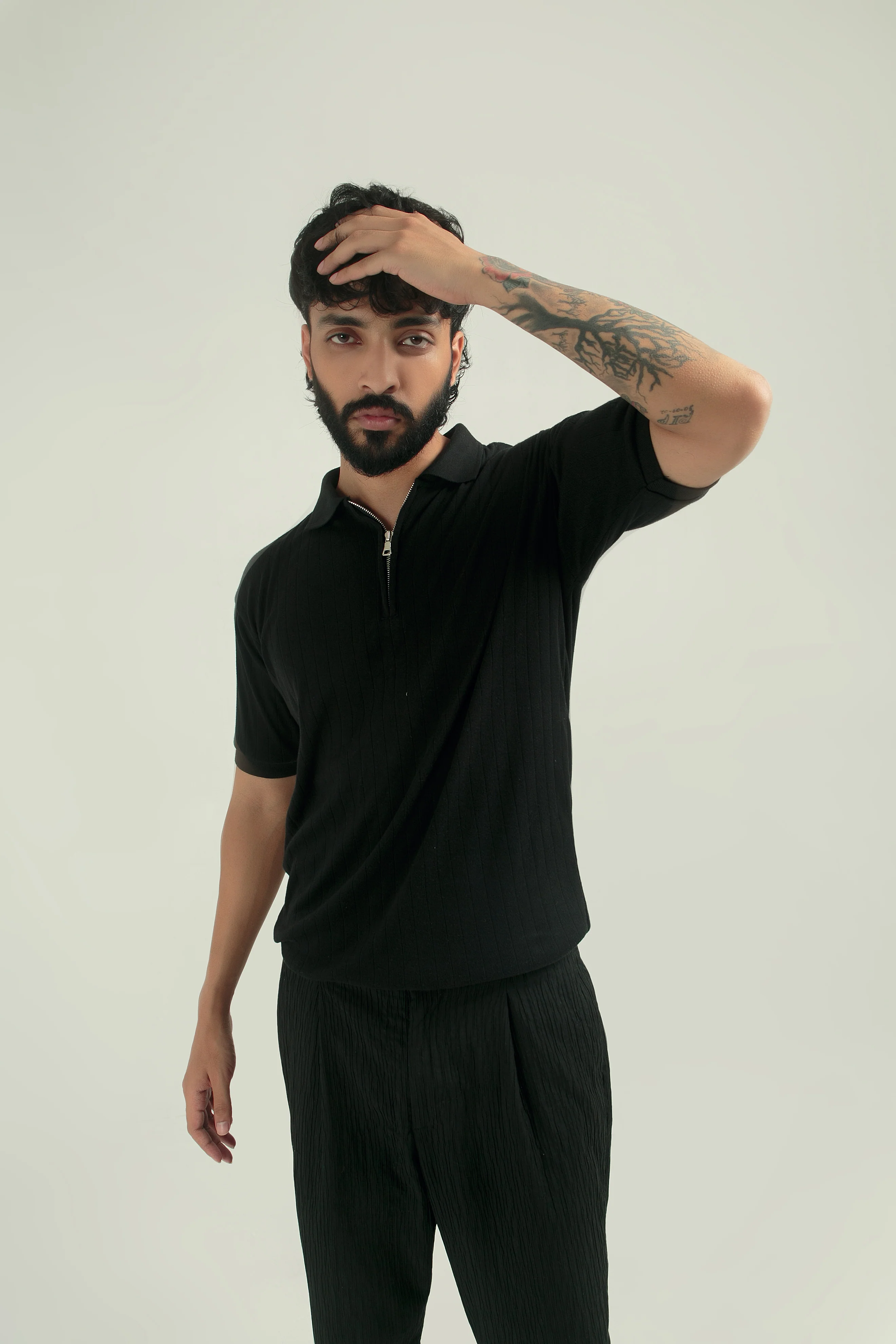 DROP NEEDLE ZIP POLO | PACK OF 3 - Image 3