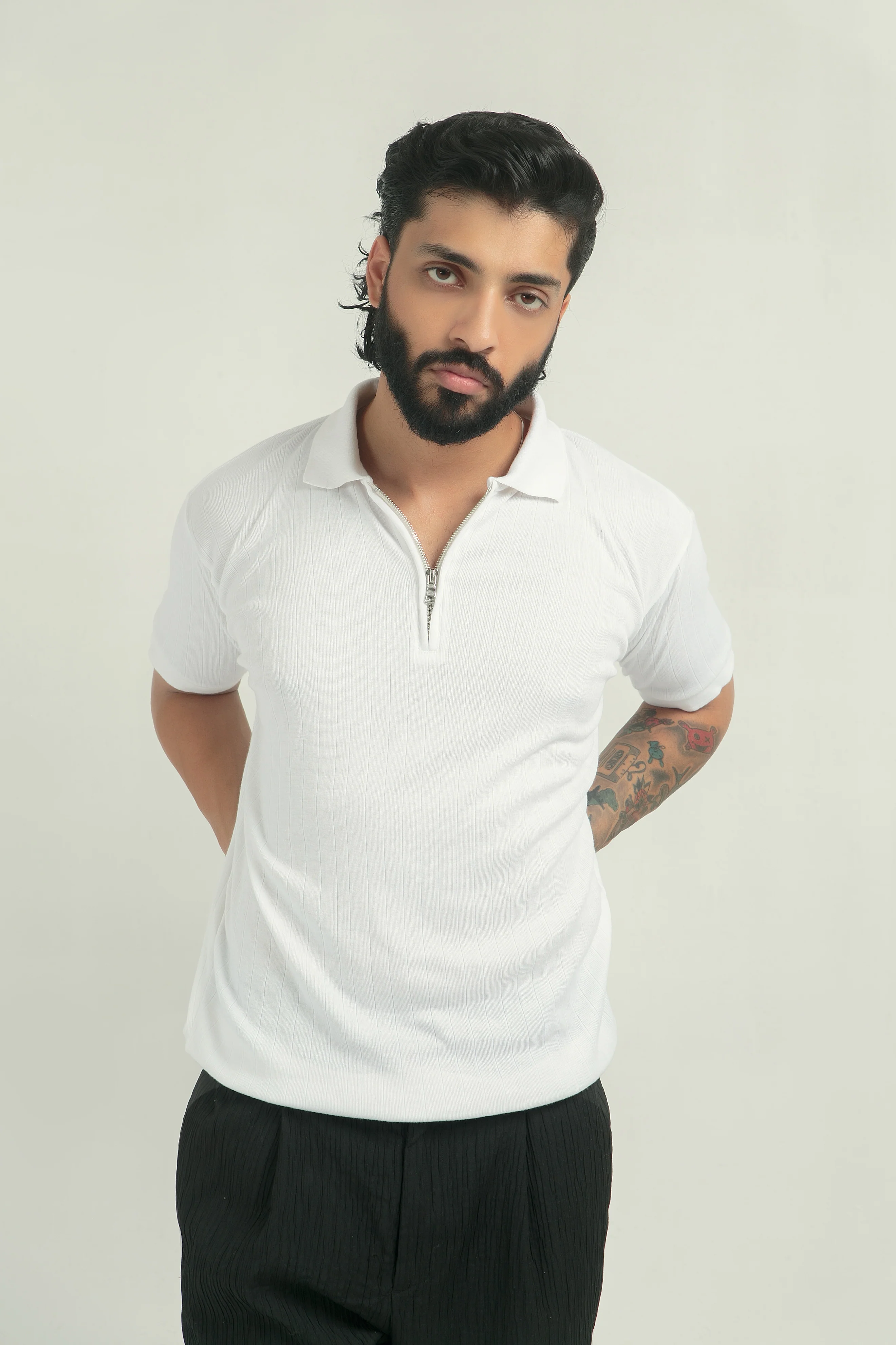 DROP NEEDLE ZIP POLO | PACK OF 3 - Image 4
