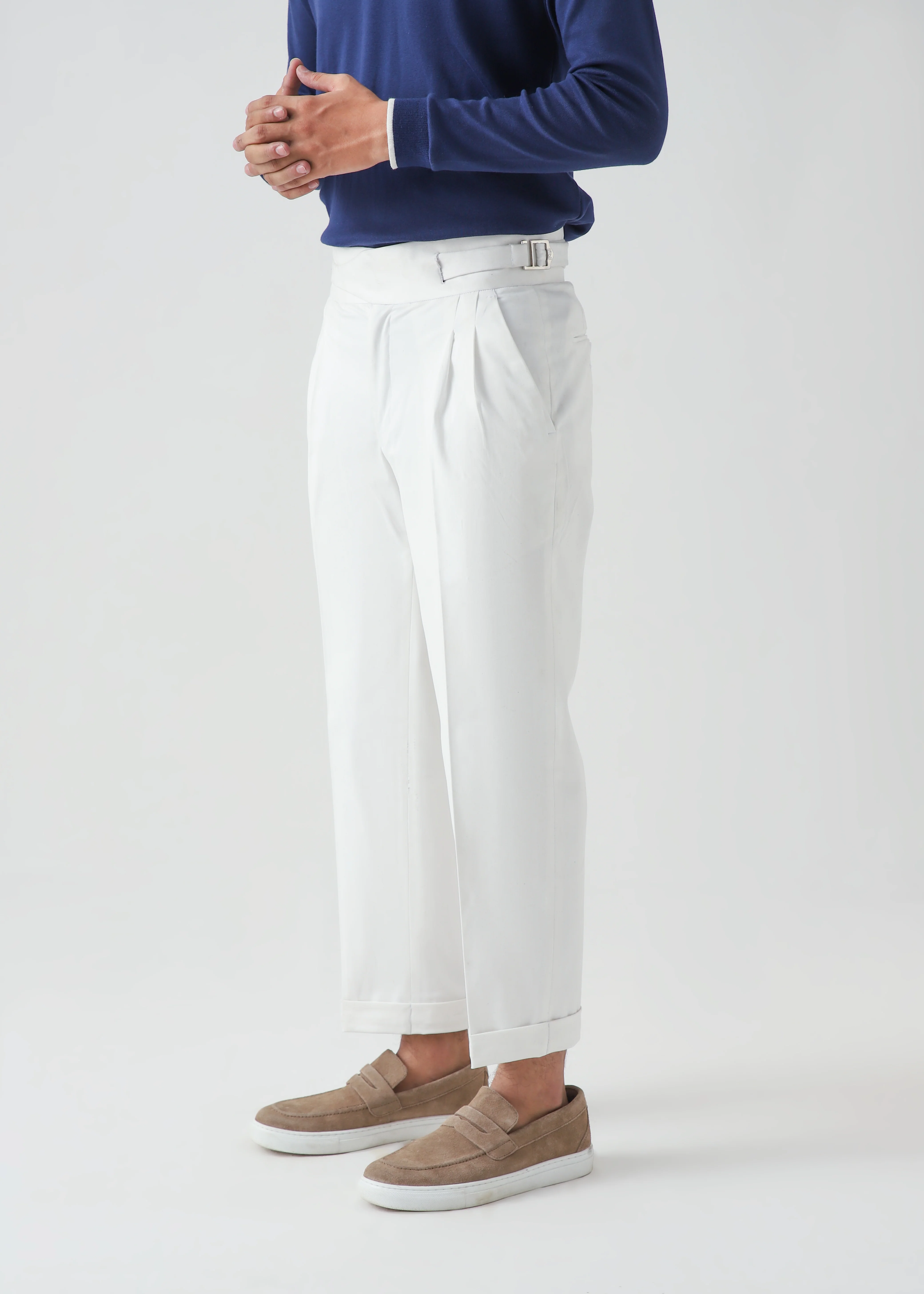 GURKHA PANT - WHITE - Image 4