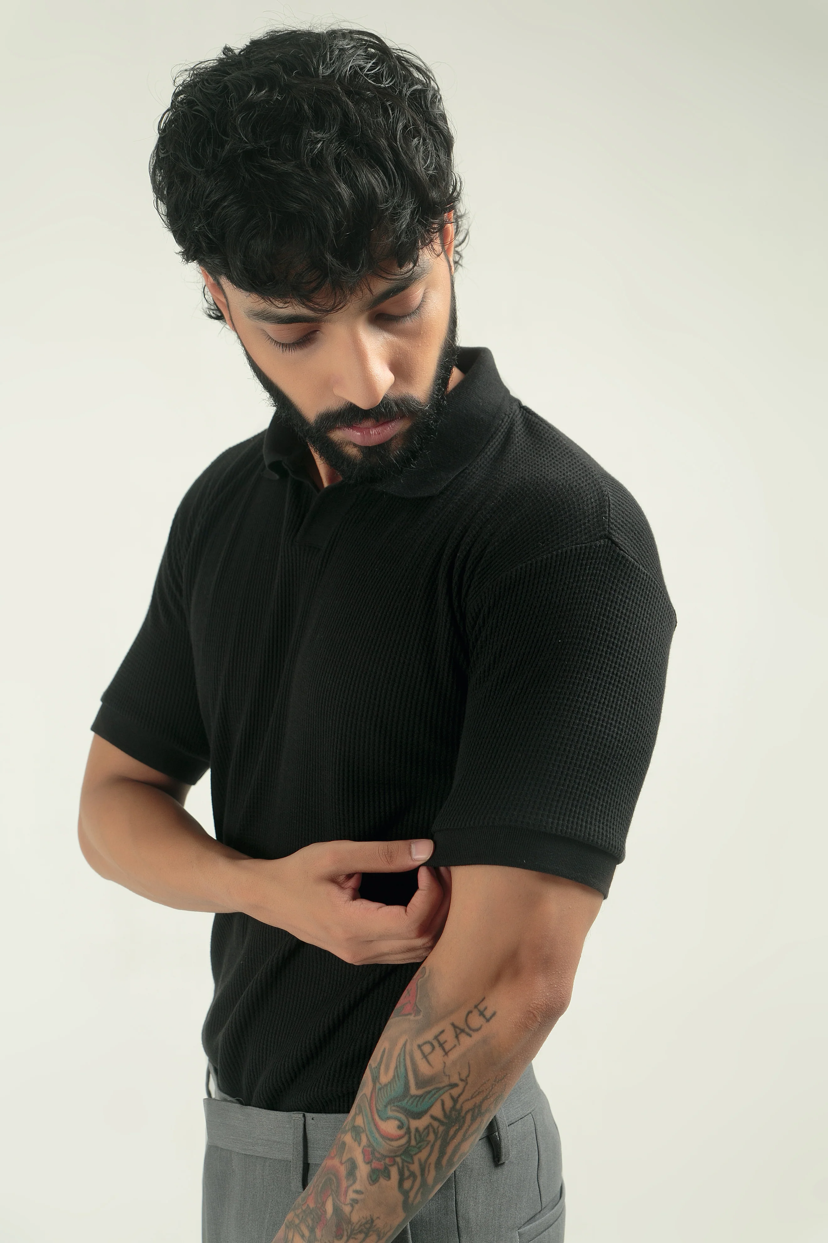 TEXTURED POLO | PACK OF 3 - Image 4